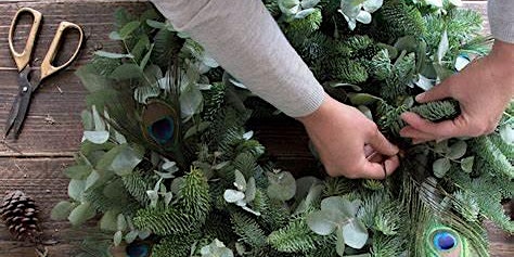 Christmas Wreath Making with Florist Lisa Bennett