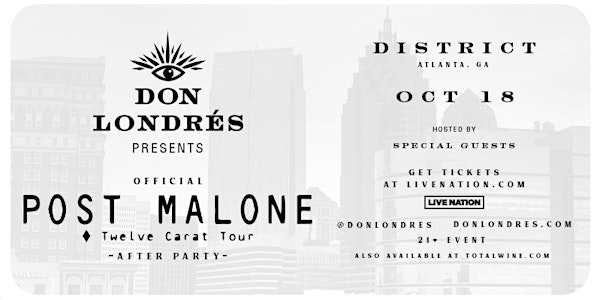 Post Malone Twelve Carat Tour After Party