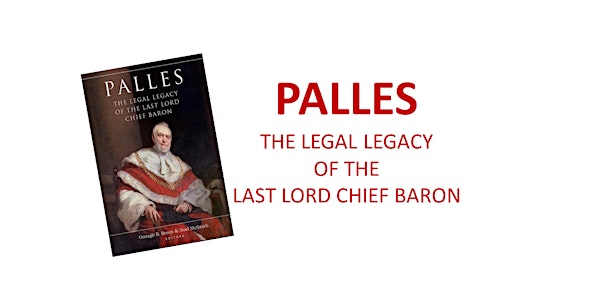 Book Launch: The Legal Legacy of the last Lord Chief Baron