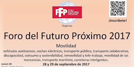 Imagen principal de Foro del Futuro Próximo 2017. Movilidad