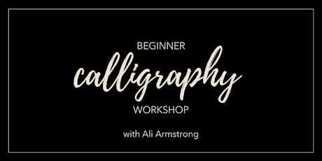 Beginner Calligraphy Workshop | Dalton, Ohio 10am