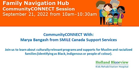 CommunityCONNECT about culturally relevant services with SMILE