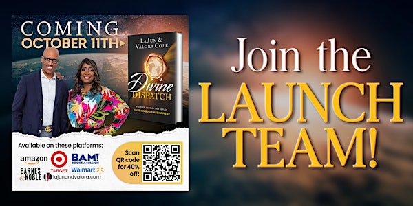 Divine Dispatch Book Launch - Join the Team