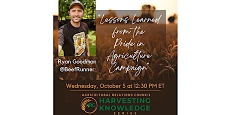 ARC Harvesting Knowledge Series: Lessons Learned from Pride in Agriculture