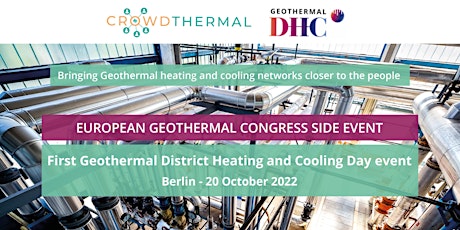 Primaire afbeelding van First Geothermal District Heating and Cooling Day event