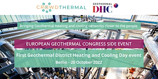 First Geothermal District Heating and Cooling Day event