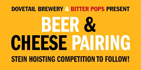 Dovetail Beer & Cheese Pairing