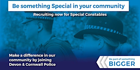 Devon & Cornwall Police Special Constables Event, Tuesday 4th October 2022