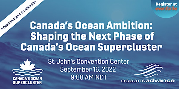 Canada's Ocean Ambition: Shaping the Next Phase of The OSC - NL