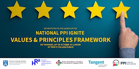 Launch of the National PPI Ignite Network Values and Principles Framework primary image