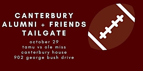 Canterbury Alumni + Friends Tailgate