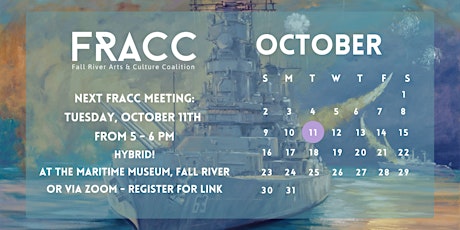 Fall River Arts & Culture October Meeting
