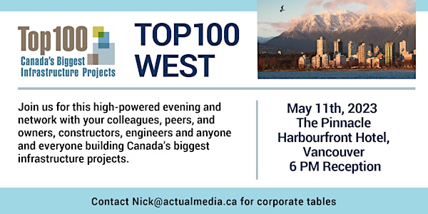 Top100 Projects WEST -  Key Players and Owners Dinner 2023