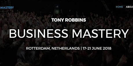 TONY ROBBINS BUSINESS MASTERY Rotterdam, Netherlands primary image