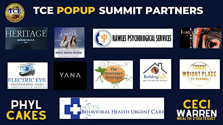 2022 TCE "POPUP" Summit with ...a TWIST! image