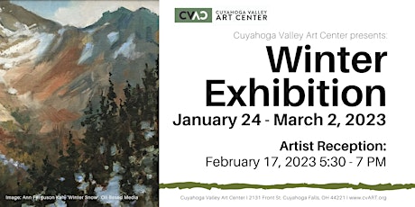 Artist Reception: Winter Exhibition