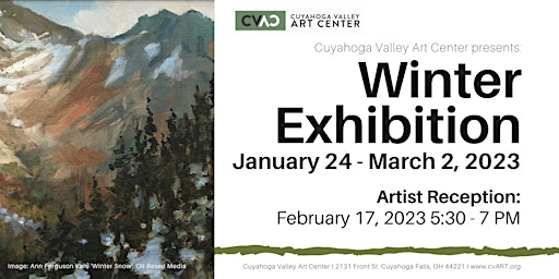 Artist Reception: Winter Exhibition primary image