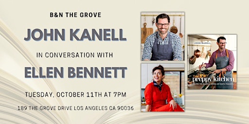 John Kanell discusses & signs PREPPY KITCHEN at B&N The Grove