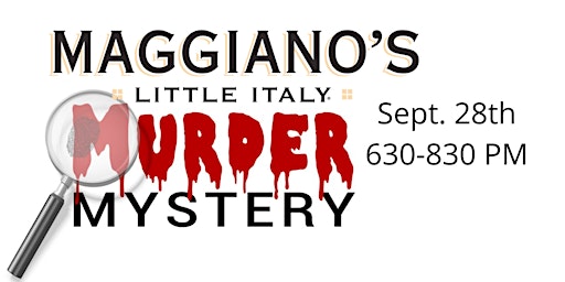 Maggiano's Annapolis Murder Mystery Dinner primary image