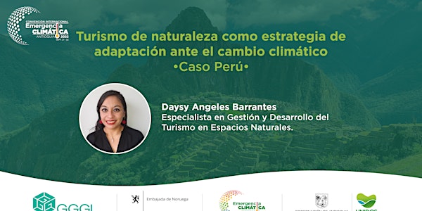 Turismo de naturaleza como estrategia de adaptación ante el CC - Caso Perú
