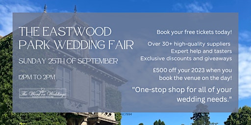 The Eastwood Park Wedding Fair