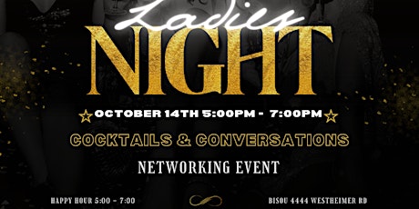 “Cocktails and Conversations” Networking Event
