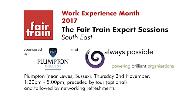 The Fair Train Expert Sessions - South East