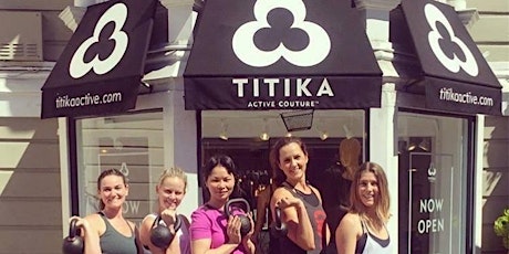 Free Kettlebell Classes at Titika Active Couture primary image