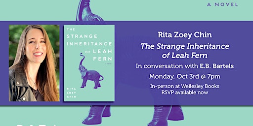 Rita Zoey Chin presents "The Strange Inheritance of Leah Fern"