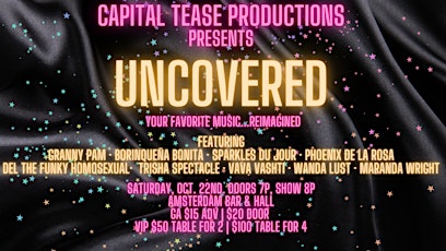 Capital City Cabaret's UNCOVERED