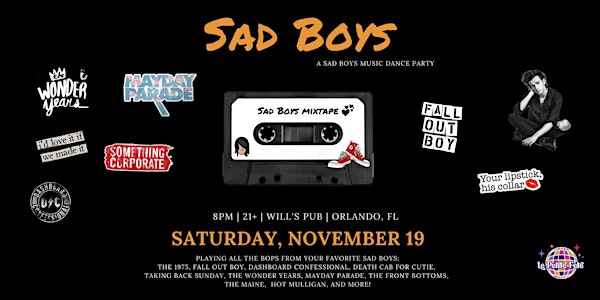 A Sad Boys Music Dance Party in Orlando