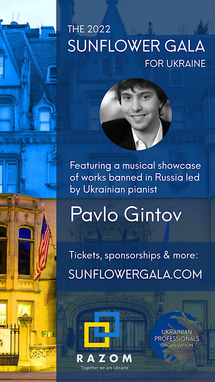 2022 Sunflower Gala for Ukraine - After Party Only Tickets Still Available image