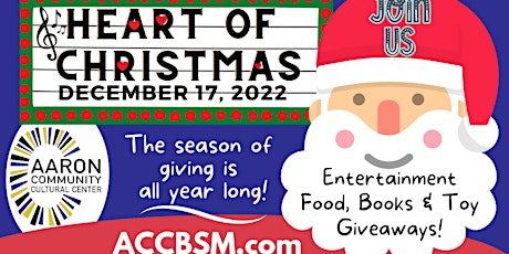 Heart of Christmas Food, Toy and Book Donation Drive