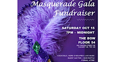 Women on Wings Society Masquerade Gala Fundraiser - The Bow - Skygardens