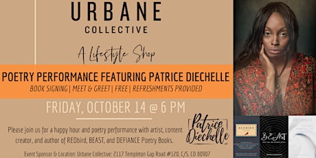 Poetry Performance at Urbane Collective
