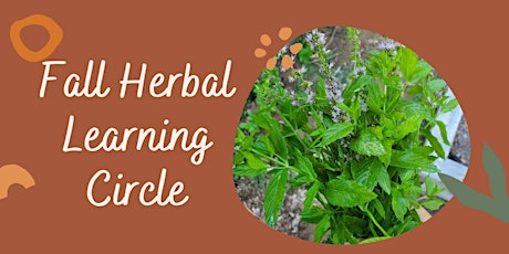 Fall Herbal Learning Circle - October