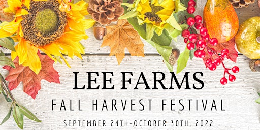 Lee Farms Fall Harvest Festival