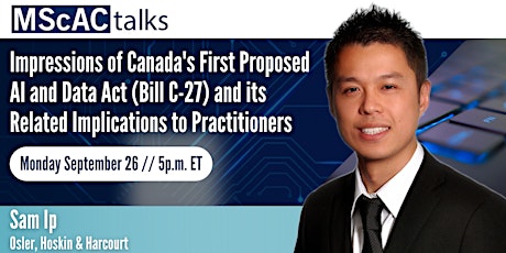 Impressions of Canada's AI & Data Act and its Implications to Practitioners
