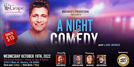 A Night of Comedy with Luke Mones