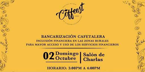 Bancarización Cafetalera