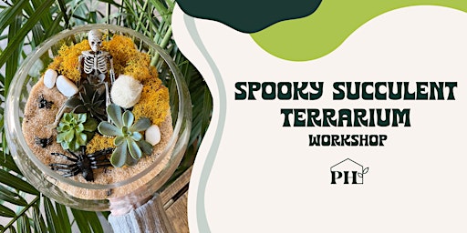 Spooky  Succulent Terrarium Workshop primary image