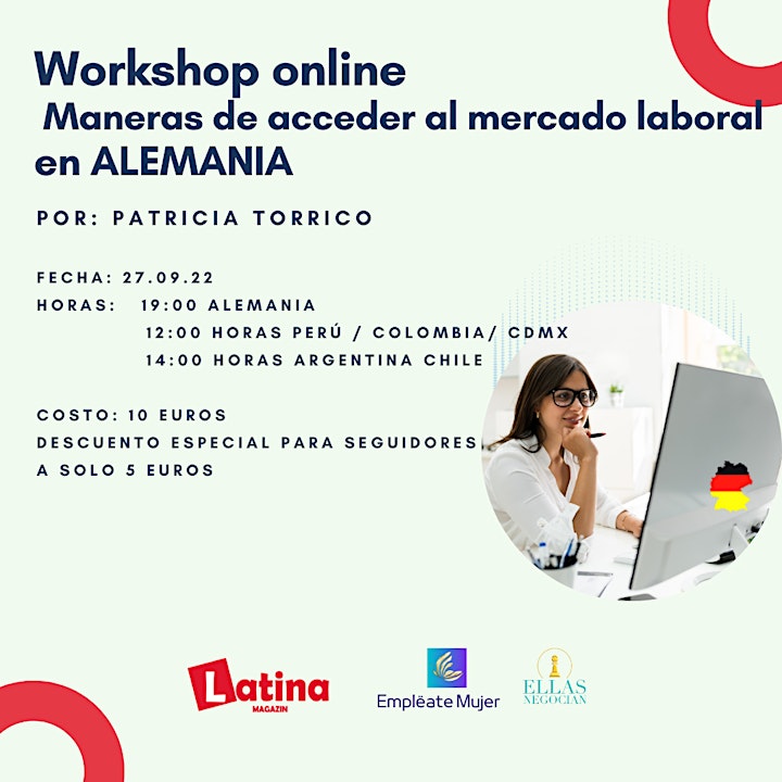 Imagen de Workshop: Maneras de acceder al mercado laboral en ALEMANIA