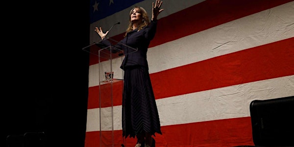 Marianne Williamson at Mannyy's: The Moment We're In