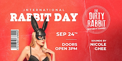 International Rabbit Day  @ The Dirty Rabbit primary image