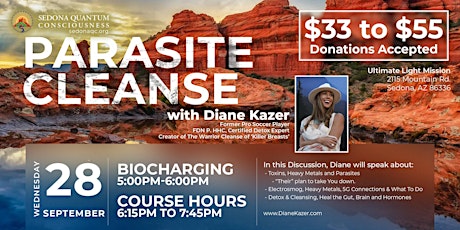 Parasite Cleanse with Diane Kazer