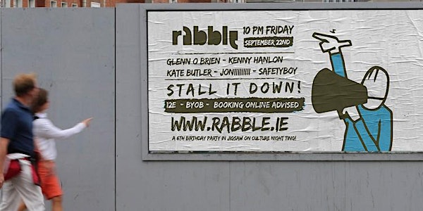 Rabble 6th Birthday Party Buzz In Jigsaw Culture Night