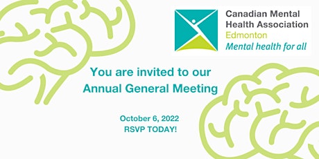 CMHA Edmonton Region -  Annual General Meeting & Open House