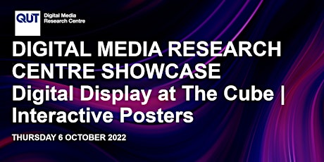 DMRC Showcase: Digital Display at The Cube | Interactive Posters primary image