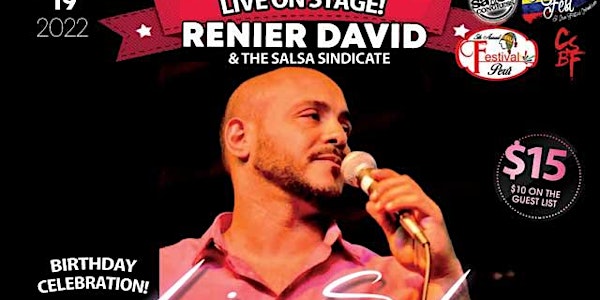 Live Salsa Saturday: Renier David Salsa Syndicate (Birthday Celebration)