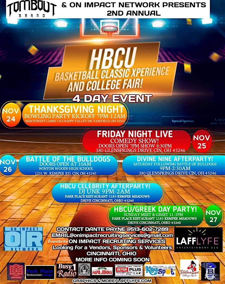Comedy Show HBCU Basketball Classic image